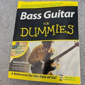 Bass Guitar For Dummies Including CD-ROM/DVD